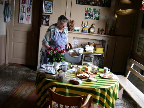 De oude keuken